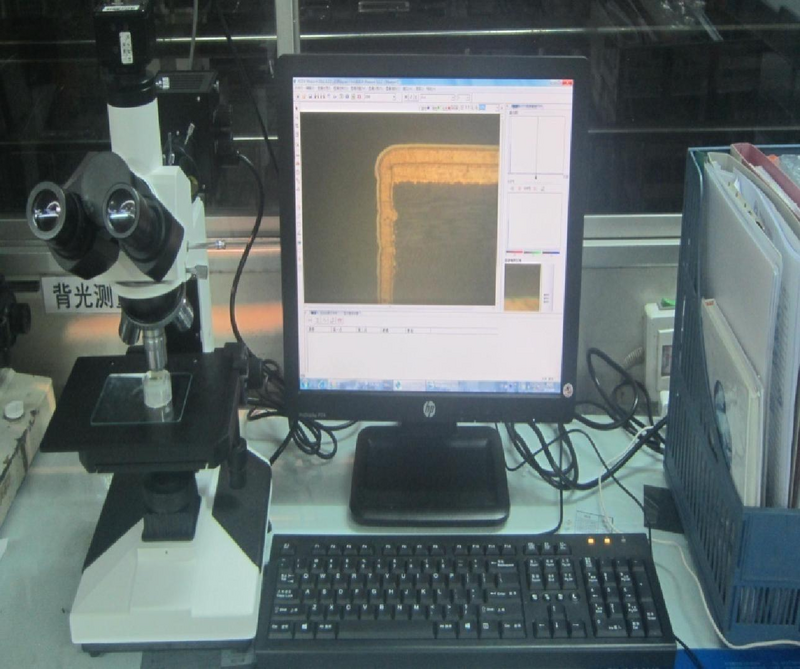 X-section Microscope